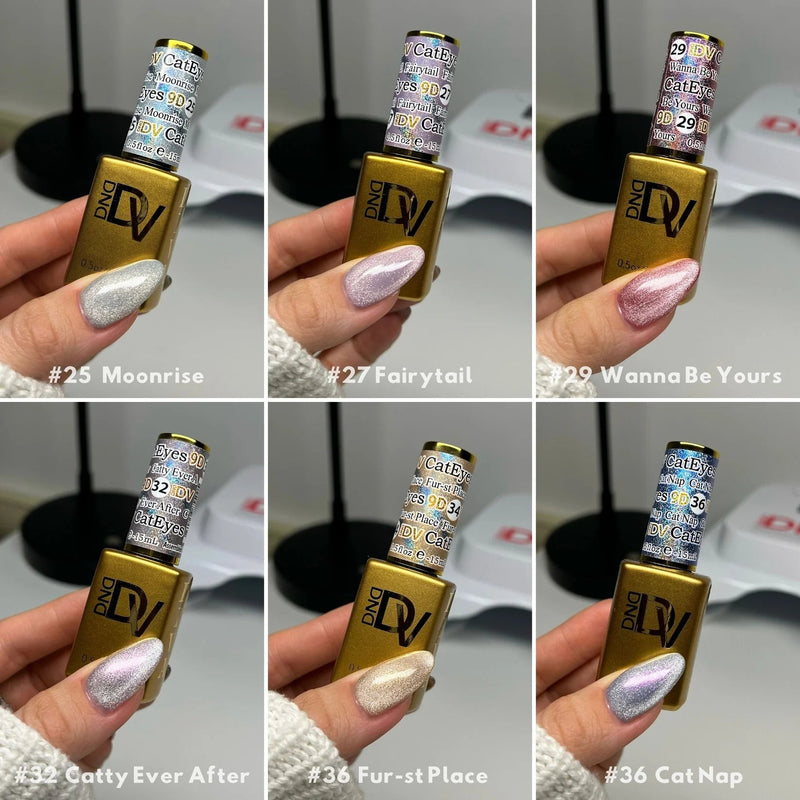 Diva 9D Cat Eyes Collection All Set 36 colors 1 - 36 GEL ONLY - Angelina Nail Supply NYC