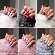 Diva 9D Cat Eyes Collection Glassball Set 12 colors 1 - 12 GEL ONLY - Angelina Nail Supply NYC