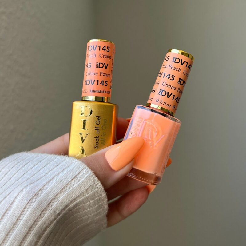 DIVA Duo DV145 Crème Peach - Angelina Nail Supply NYC