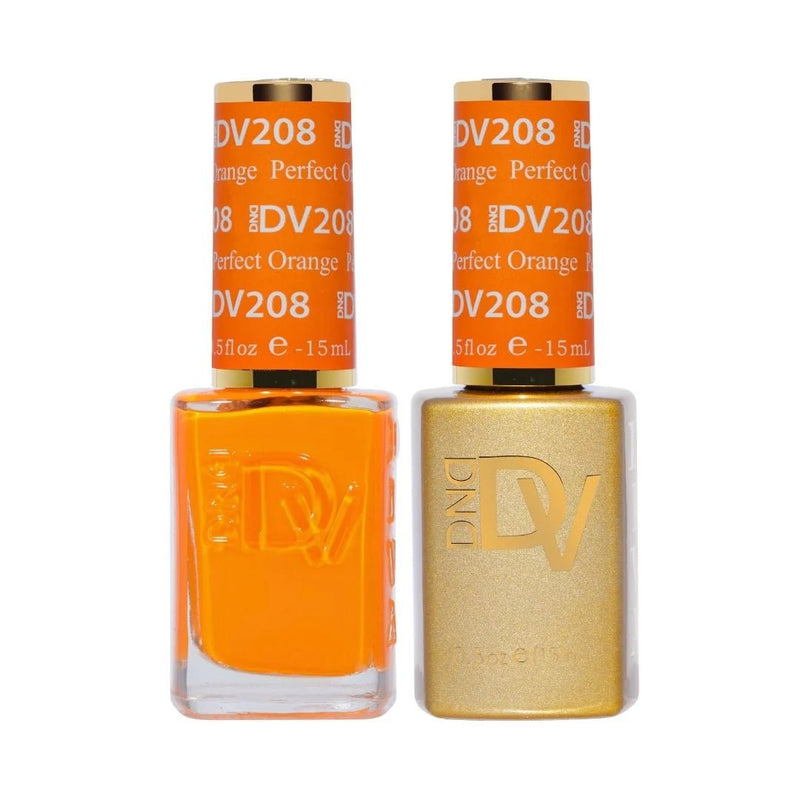 DIVA Duo DV208 Perfect Orange - Angelina Nail Supply NYC