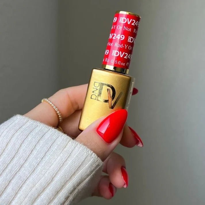 DIVA Duo DV249 Red-Y Or Not - Angelina Nail Supply NYC