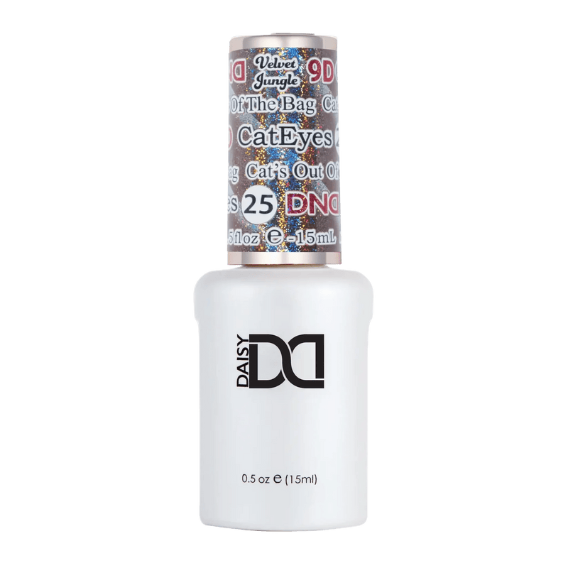 DND 9D Cat Eyes 25 Cat's Out Of The Bag - Angelina Nail Supply NYC