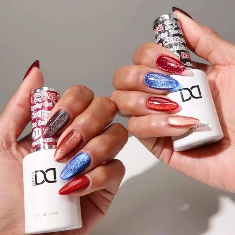 DND 9D Cat Eyes 33 Wild Cat Red - Angelina Nail Supply NYC