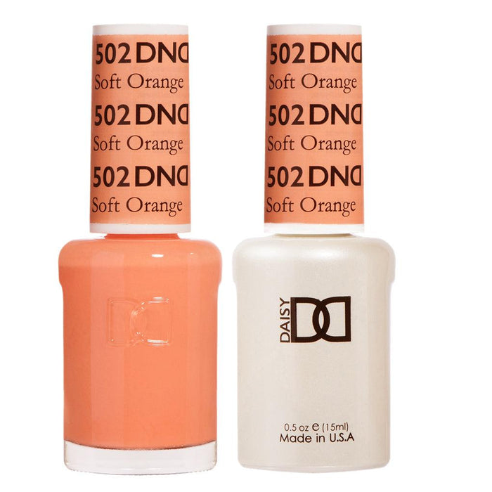 Dnd Gel 502 Soft Orange - Angelina Nail Supply NYC