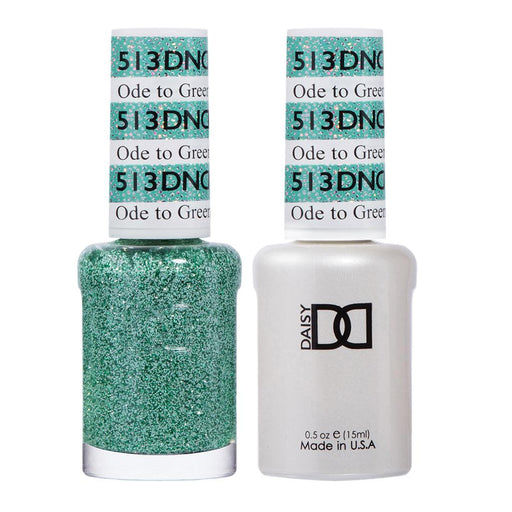 Dnd Gel 513 Ode To Green - Angelina Nail Supply NYC