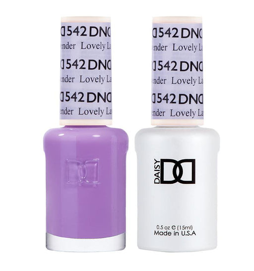 Dnd Gel 542 Lovely Lavender - Angelina Nail Supply NYC