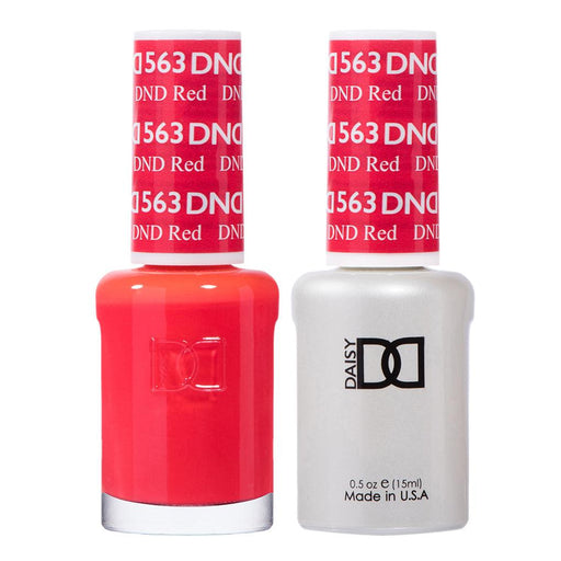 Dnd Gel 563 Dnd Red - Angelina Nail Supply NYC