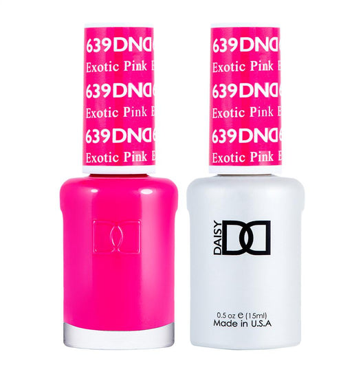 Dnd Gel 639 Exotic Pink - Angelina Nail Supply NYC