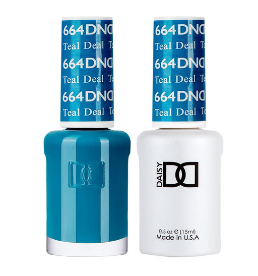 Dnd Gel 664 Teal Deal - Angelina Nail Supply NYC