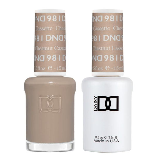 DND GEL 981 Chestnut Cassette - Angelina Nail Supply NYC