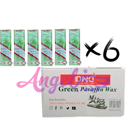 DND Paraffin Wax Aloe & Green Tea (box/36lbs) - Angelina Nail Supply NYC