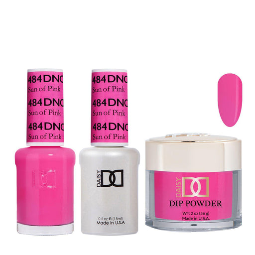 DND Powder 484 Sun Of Pink - Angelina Nail Supply NYC