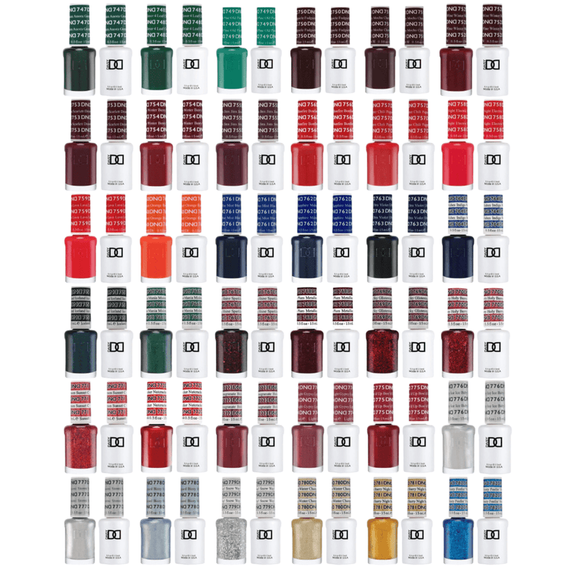 DND10 Collection 10 (Full Set 36 Colors 747 - 782) - Angelina Nail Supply NYC