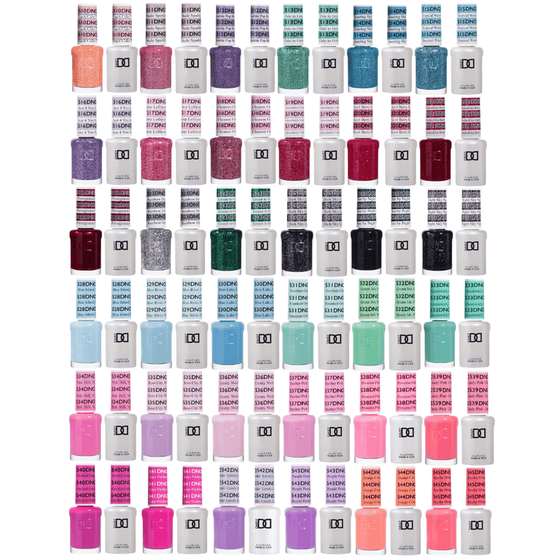 DND4 Collection 4 (Full Set 36 Colors 510 - 545) - Angelina Nail Supply NYC