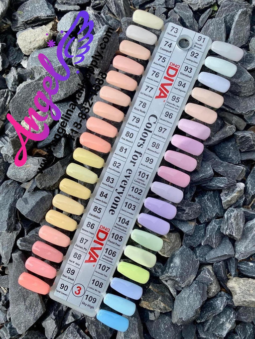 DV3 Collection Color Swatch Only - Angelina Nail Supply NYC