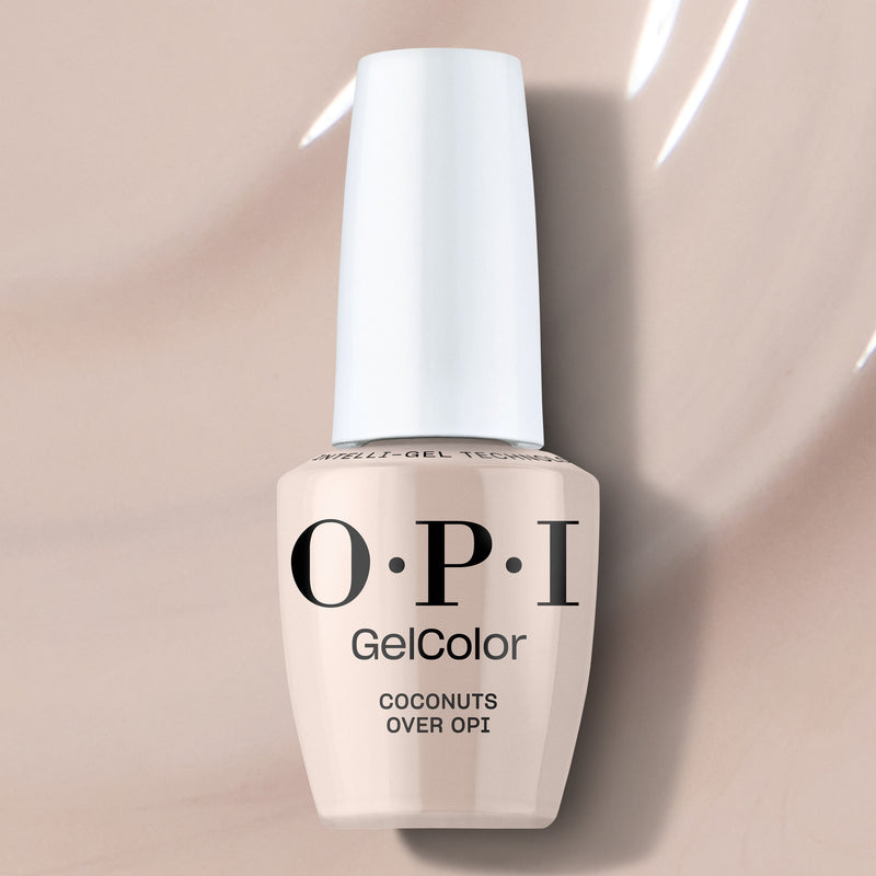 OPI Gel Color GCT F89 Coconuts Over OPI