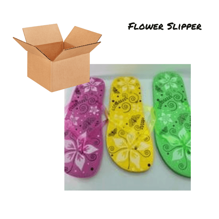 Flower Slipper (box/100 pairs) - Angelina Nail Supply NYC