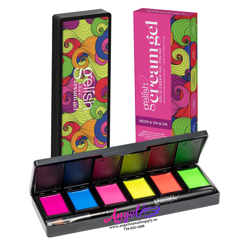 Gelish Cream Gel - Neon &amp; On &amp; On #1 - #6