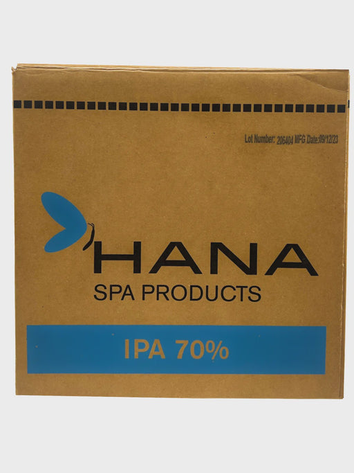 Hana 70% Isopropyl Alcohol (box/4 gallon) - Angelina Nail Supply NYC