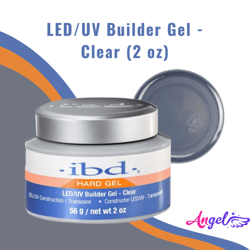 IBD LED/UV Builder Gel - Clear (2 oz) - Angelina Nail Supply NYC