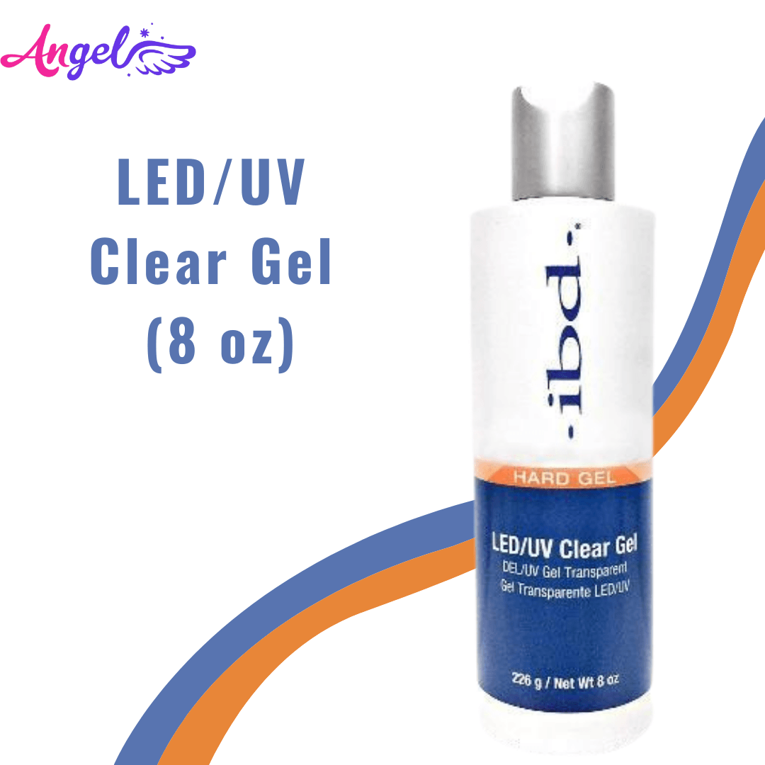 IBD LED/UV Builder Gel - Clear 8 oz — Angelina Nail Supply NYC