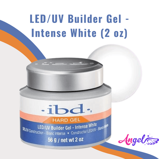 IBD LED/UV Builder Gel - Intense White (2 oz) - Angelina Nail Supply NYC