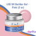IBD LED/UV Builder Gel - Pink (2oz) - Angelina Nail Supply NYC