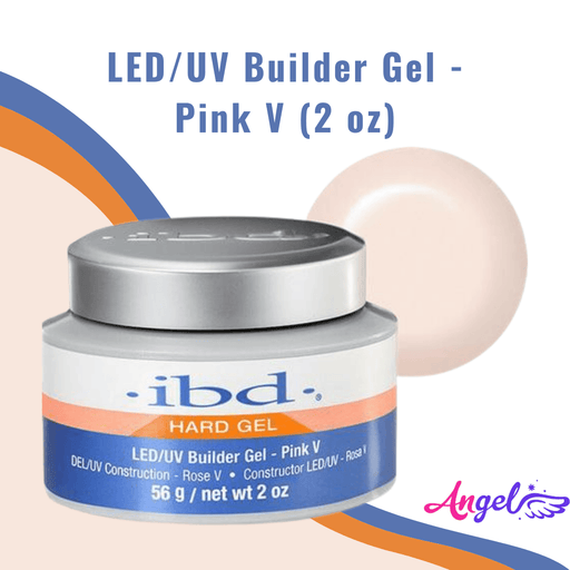 IBD LED/UV Builder Gel - Pink V (2oz) - Angelina Nail Supply NYC