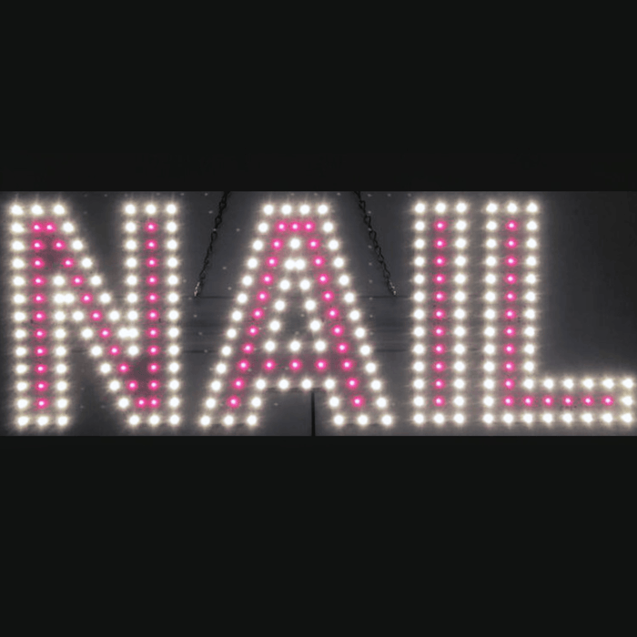 LED Neon Sign - Nail Sign - Angelina Nail Supply NYC