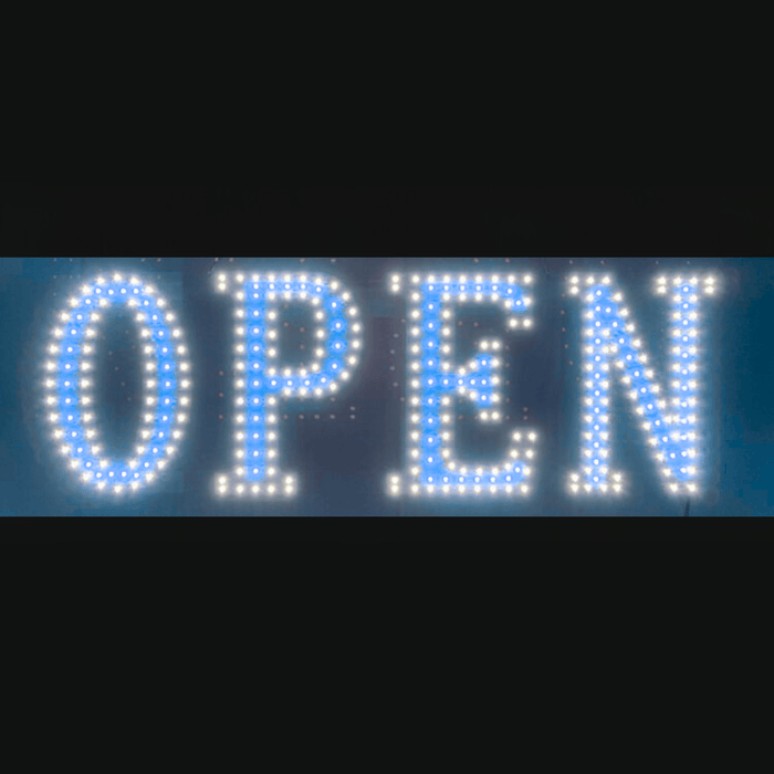LED Neon Sign - Open Sign - Angelina Nail Supply NYC