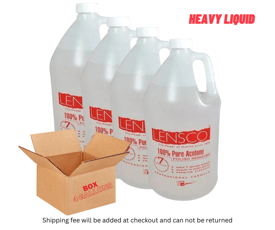 Pure Acetone 100% - ( 4 Gal./ Case)