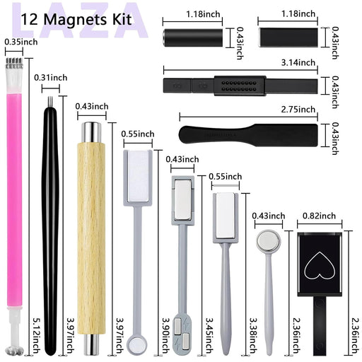 Magnetix Tool Set 12-in-1 - Angelina Nail Supply NYC