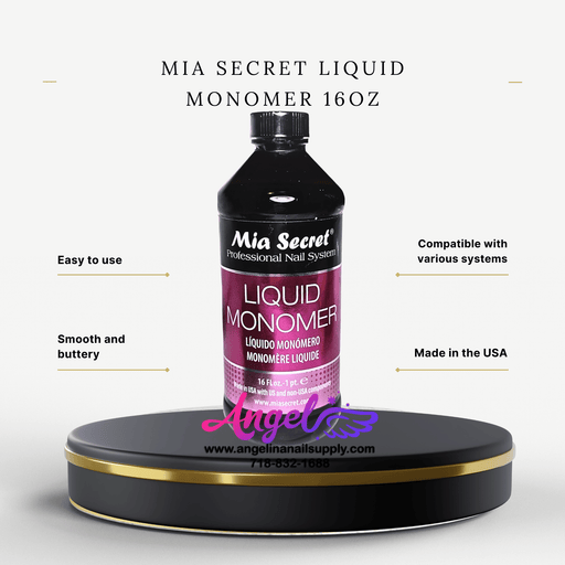 Mia Secret Liquid Monomer - Angelina Nail Supply NYC