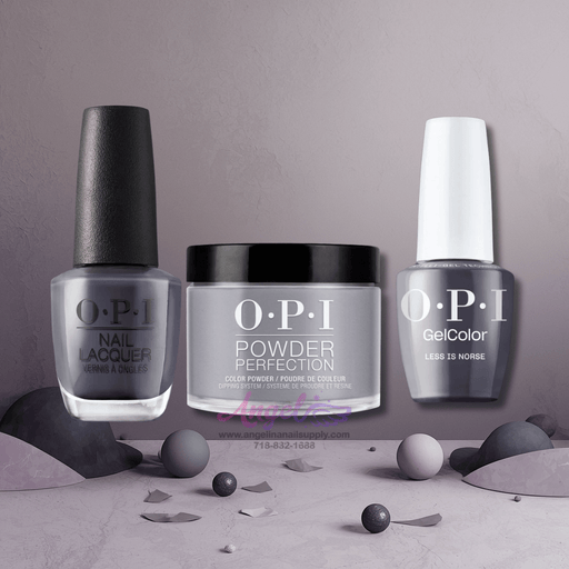 OPI 3in1 combo DP-GC-NL I59 LESS IS NORSE - Angelina Nail Supply NYC