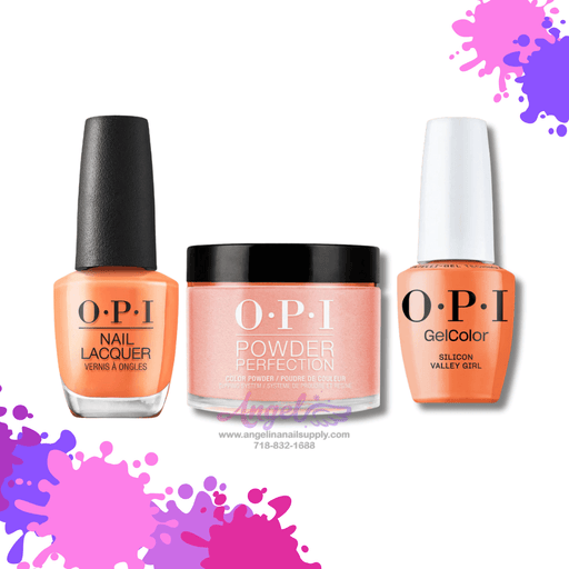 OPI 3in1 combo DP-GC-NL S004 SILICON VALLEY GIRL - Angelina Nail Supply NYC