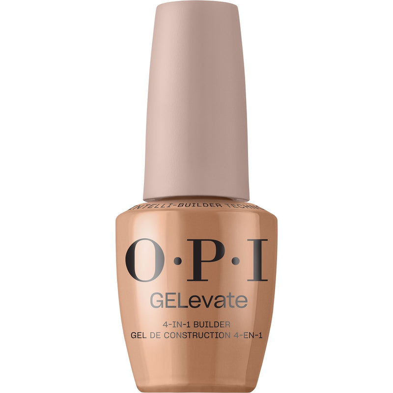 OPI 4-in-1 Builder Gel BIB002 Dark Nude / Nude Sculpture - Angelina Nail Supply NYC