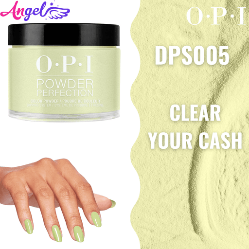 OPI Dip Powder DP S005 CLEAR YOUR CASH - Angelina Nail Supply NYC