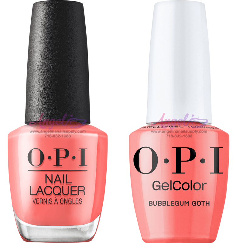 OPI Duo GC-NL F030 Bubblegum Goth - Angelina Nail Supply NYC