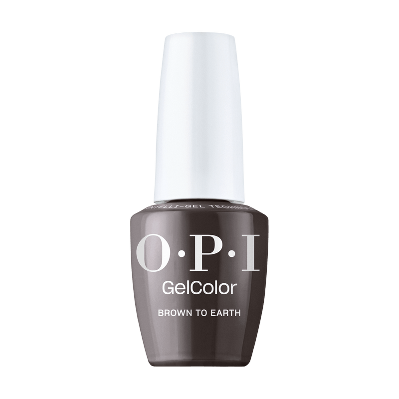 OPI Gel Color GCT F004 Brown to Earth - Angelina Nail Supply NYC
