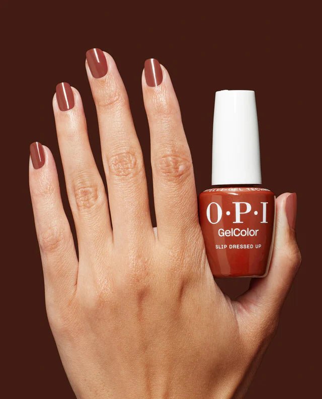 OPI Gel Color GCT F025 Slip Dressed Up - Angelina Nail Supply NYC