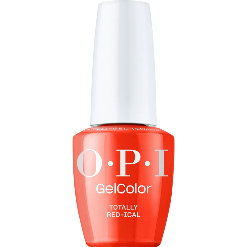 OPI Gel Color GCT F034 Totally Red-ical - Angelina Nail Supply NYC