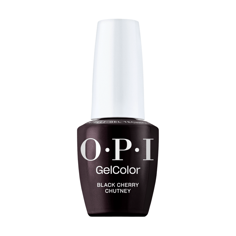 OPI Gel Color GCT I43 Black Cherry Chutney - Angelina Nail Supply NYC