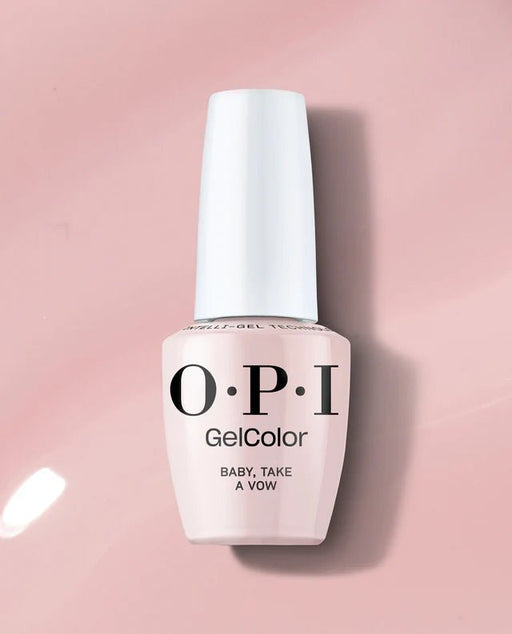 OPI Gel Color GCT SH1 Baby, Take a Vow - Angelina Nail Supply NYC
