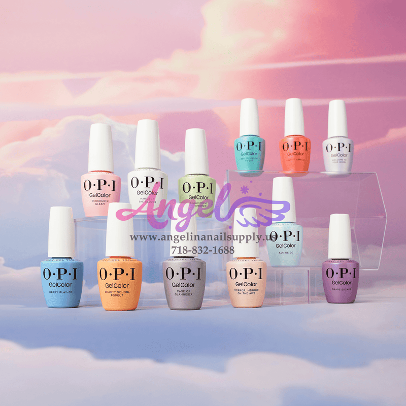 OPI Gel Color - OPI'm Dreaming Collection 12 Colors & 1 Base Gel 1 Top Gel| Spring 2025 - Angelina Nail Supply NYC