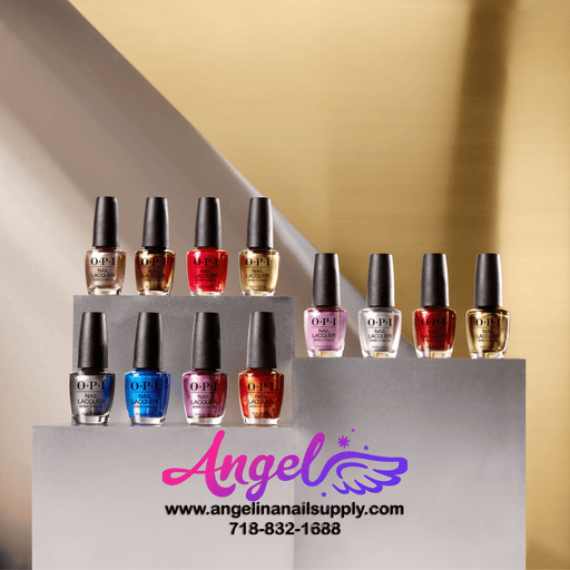 OPI Nail Lacquer - Metallic Mega Mix Collection 12 Colors| Fall 2024 - Angelina Nail Supply NYC