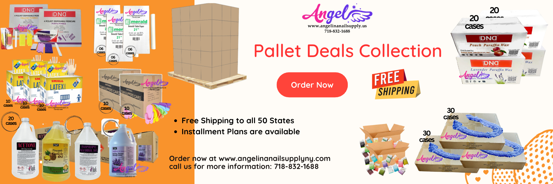 pallet-deals - Angelina Nail Supply NYC