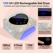 Rhinestone UV LED Nail Lamp - Angelina Nail Supply NYC