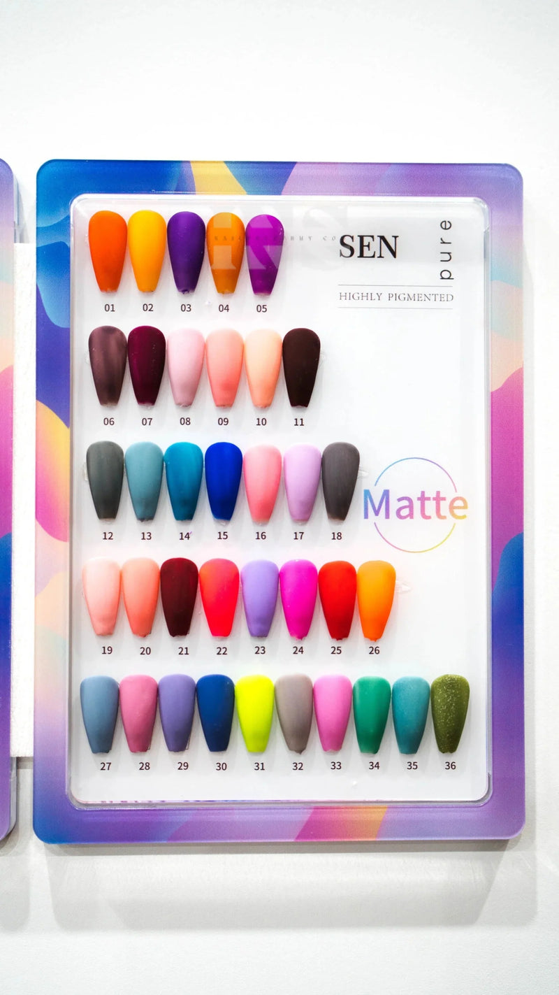 SEN PURE Mood 36 Gel Collection (Free Top-Base-Matte)