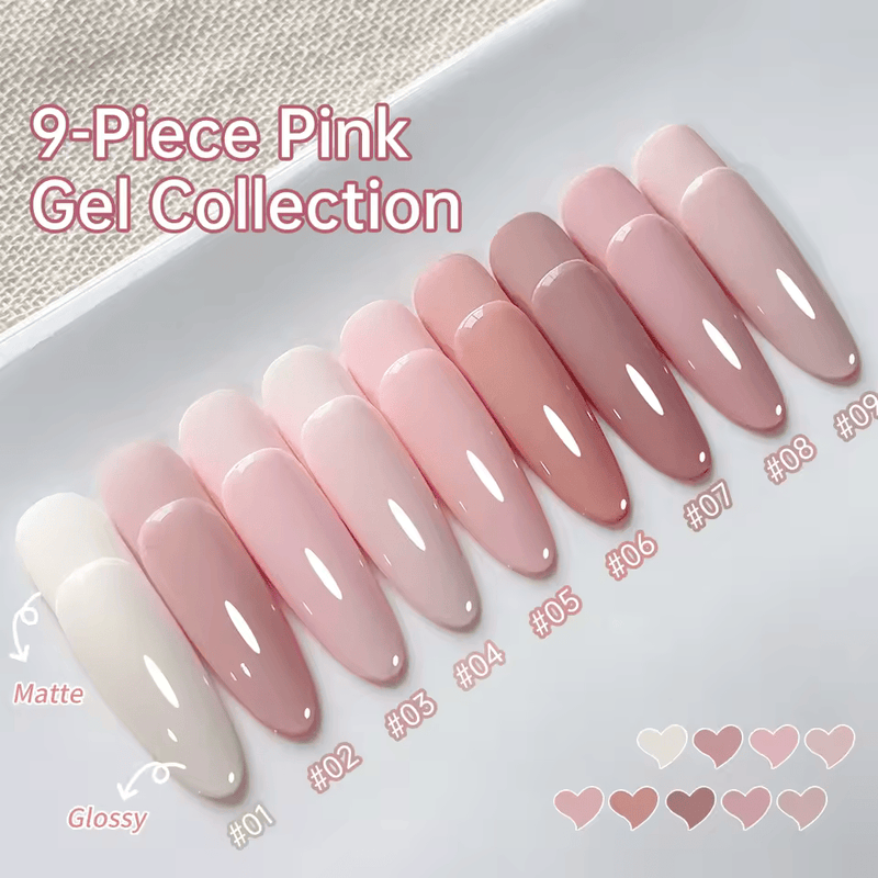 Solid Cream Gel Palette – Bright Pop Collection - Angelina Nail Supply NYC