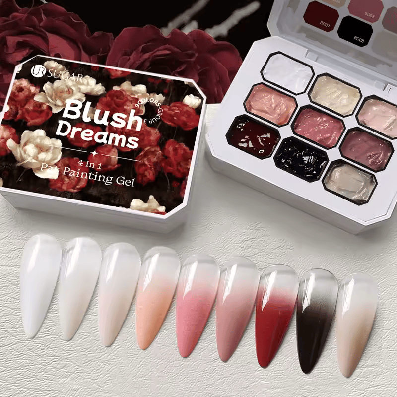 Solid Cream Gel Palette – Bright Pop Collection - Angelina Nail Supply NYC